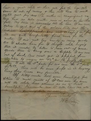 1878 Cheyenne River Agency DAKOTA TERRITORY Indian Trader Letter - Remarkable 2