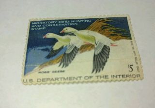 Rjkstamps Us Federal Duck Stamp $5 - Ross 
