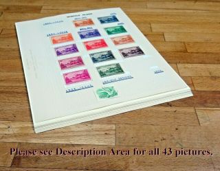 Norfolk Island Mint/used,  Sets,  Etc.  On Pages.  (43 Pics)