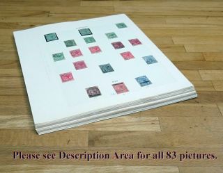 Gibraltar Early Qv - Qeii Mint/used,  Sets,  Shades,  Minisheets,  Etc.  On Pages.