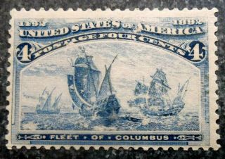 Buffalo Stamps: Scott 233,  1893 Columbus Expo,  Nh/og & F/vf,  Cv = $165