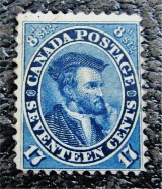 Nystamps Canada Stamp 19 Og H $1250