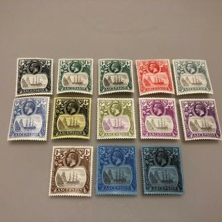 Ascension Stamps Complete Set To 3/ - Sg 10 - 20.
