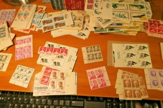 US Postage Stamp Stamps Lot Over $1350.  00 Face Value 4