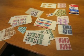 US Postage Stamp Stamps Lot Over $1350.  00 Face Value 7