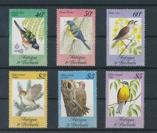 Lk63509 Antigua & Barbuda Animals Fauna Flora Birds Fine Lot Mnh