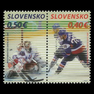 Slovakia 2011 - Ice Hockey World Championships Sports - Sc 614 Mnh