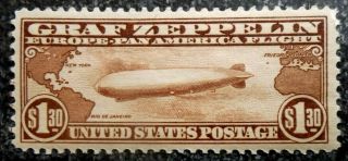 Buffalo Stamps: Scott C14 Graf Zeppelin,  Nh/og & Vf/xf,  Cv = $700