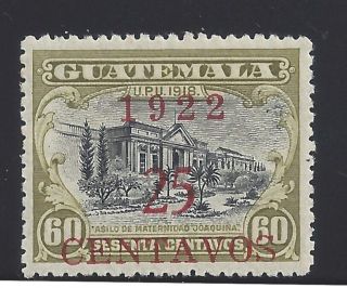 Guatemala 182 Mnh 1922 Provisional