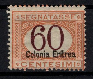 P118269 / Eritrea / Italian Colony / Postage Due / Sassone 25 Mh 225 E