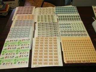 Discount Postage 13 Cent Full Sheets,  Nh,  Face Value $805.  74 Net $500.  00