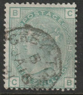 Gb Abroad In Grey - Town Nicaragua 1/ - Green Plate 13 Cds Cancel