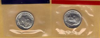 1999 - P & D Choice Uncirculated Roosevelt Dimes In Set Cello.