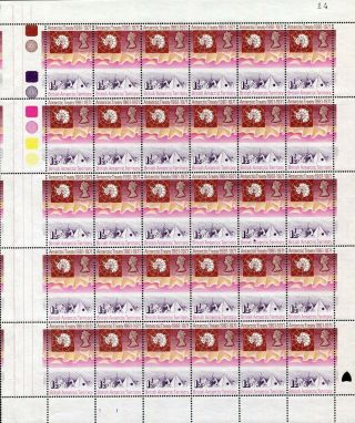 1971 - British Antarctic Territory - Treaty Set Of 4 Each Inhalf - Sheet Of 30,  Umm