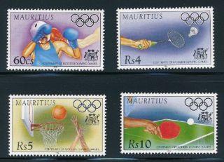 Mauritius - Atlanta Olympic Games Mnh Sports Set (1996)
