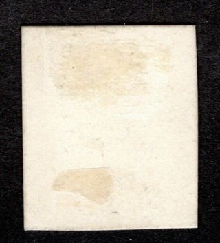COLOMBIA - LATE CLASSIC - UNRECORDED 5c PROOF ON CARTON PAPER - 1883 - UNIQUE 2