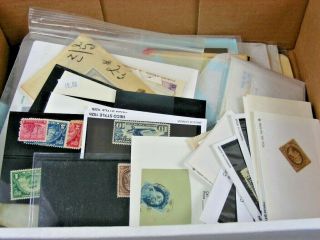 Us,  Wonderful Accumulation Of Stamps In Glassines,  Stock Cards