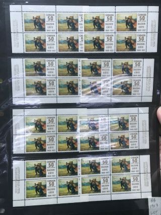 492 Two Matched Sets Of Inscription Blocks Mnh Co288