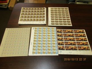 Discount Postage 13 Cent Full Sheets,  Nh,  Face Value $798.  20
