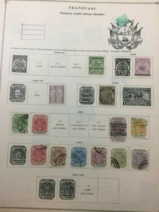 Treasure Coast Tcstamps 23,  Pages Of Old Africa Postage Stamps 718