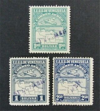 Nystamps Venezuela Stamp Specimen Ovpt