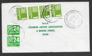 Ireland 1982 52p Postage Due Postal History Cover (x10)