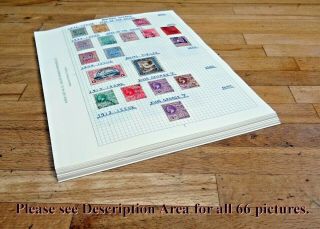 British Guiana/guyana Mint/used,  Sets,  Etc.  On Pages.  (65 Pics)