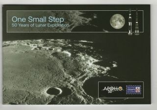 Space Apollo 11 Moon Landing 50th Anniversary 2019 Isle Of Man Stamp Booklet Mnh