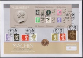 2006 Machin Definitive Coin Fdc - Gold Sovereign & Stoke On Trent Pmk