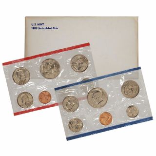 1981 United States Uncirculated Coin Set