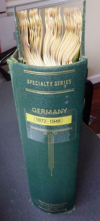 Powerful Germany & Stamps In An Old Scott Album -