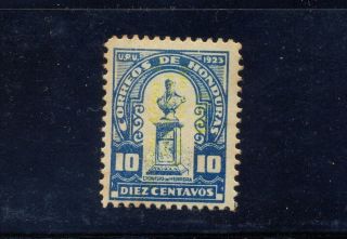 Honduras = Scott C21 Of 1930 Yellow Overprint Cv$450