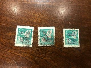 Rare！ Roc Taiwan China Stamp Sc1061 - 63 Flying Geese Set Of 3