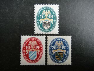 Germany 1925 Stamps Arms Deutsches Reich German Deutschland