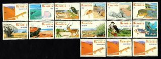 Namibia 2007 Group Of Stamps Mi 1213 - 1224 Mnh Cv= 27€