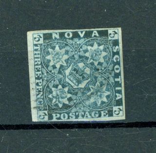 Nova Scotia 1851/60 (sg 2) Cat £130 Fine - (s519)