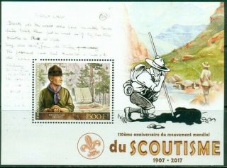 2017 Ms 1 110th Anniversary Scout Movement Robert Baden Powell 400183