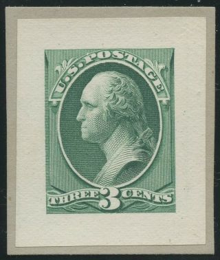 207p2 3c Banknote Small Die Proof Xf - S Gem Roosevelt Album 85 Known Bu5591