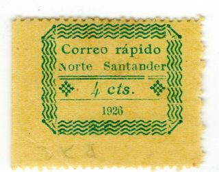 Colombia - Scadta,  Cosada - 4c Stamp With Open 4 - Pos 13 - 1926 - Rrr
