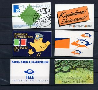 Finland Various Later Ha Complete Booklets