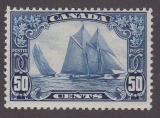 Canada 1929 158 King George V " Scroll " Issue - Bluenose Mnh F