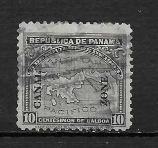 Canal Zone,  Us,  Panama,  1914,  10c Stamp O.  P. ,  Perf,  Cv$11.  00