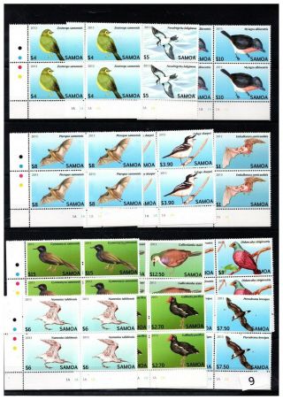 == 4x Samoa 2013 - Mnh - Birds