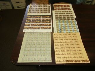 Discount Postage 13 Cent Full Sheets,  Nh,  Face Value $416.  00