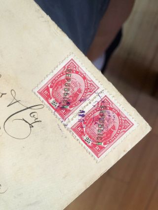 Rare 1911 Mozambique (Portuguese Colonial) To Japan Postal Cover 3