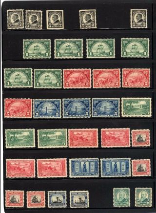 US (1920 ' S),  incl MNH 569 - 571,  573 ($5),  Wonderful Assortment of NH Stamps 2