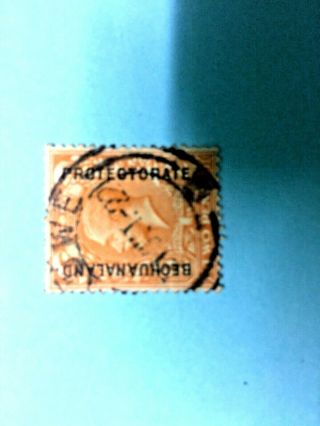 BECHUANLAND 1913 2 Pence Error In overprint Very Rare 3