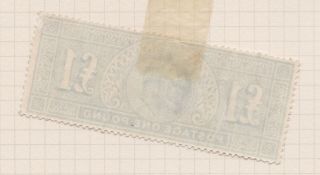 GB STAMPS KING EDWARD VII 1902 £1 DE LA RUE FINE MOUNTED ON PAGE 2