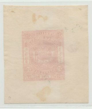 Malaya North Borneo - 1889 - Revenue Die Proof - MH 2