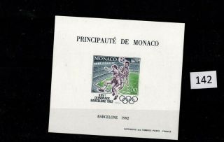 Monaco 1992 - Mnh - Soccer